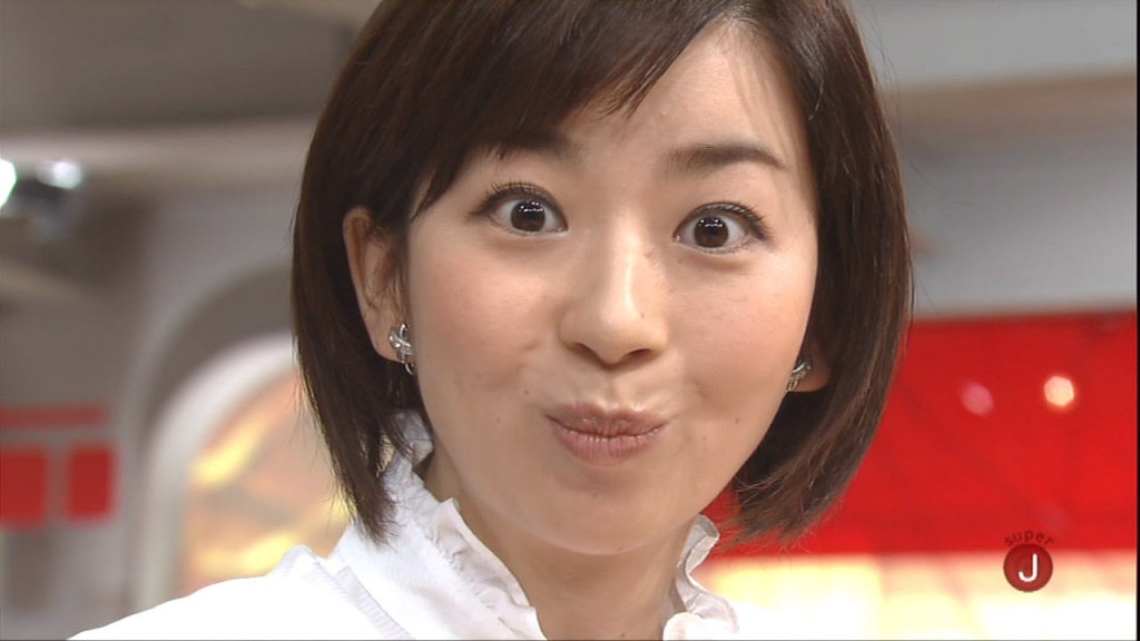 面白い顔の松尾由美子